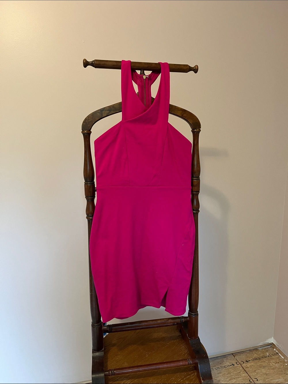 Express Fuchsia Sleeveless Dress